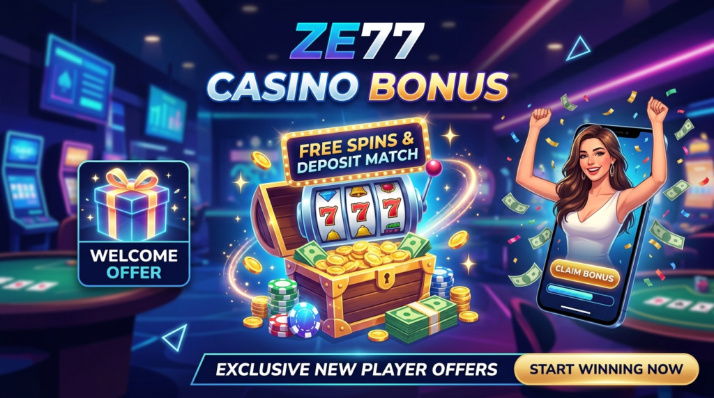 ZE77 casino bonus